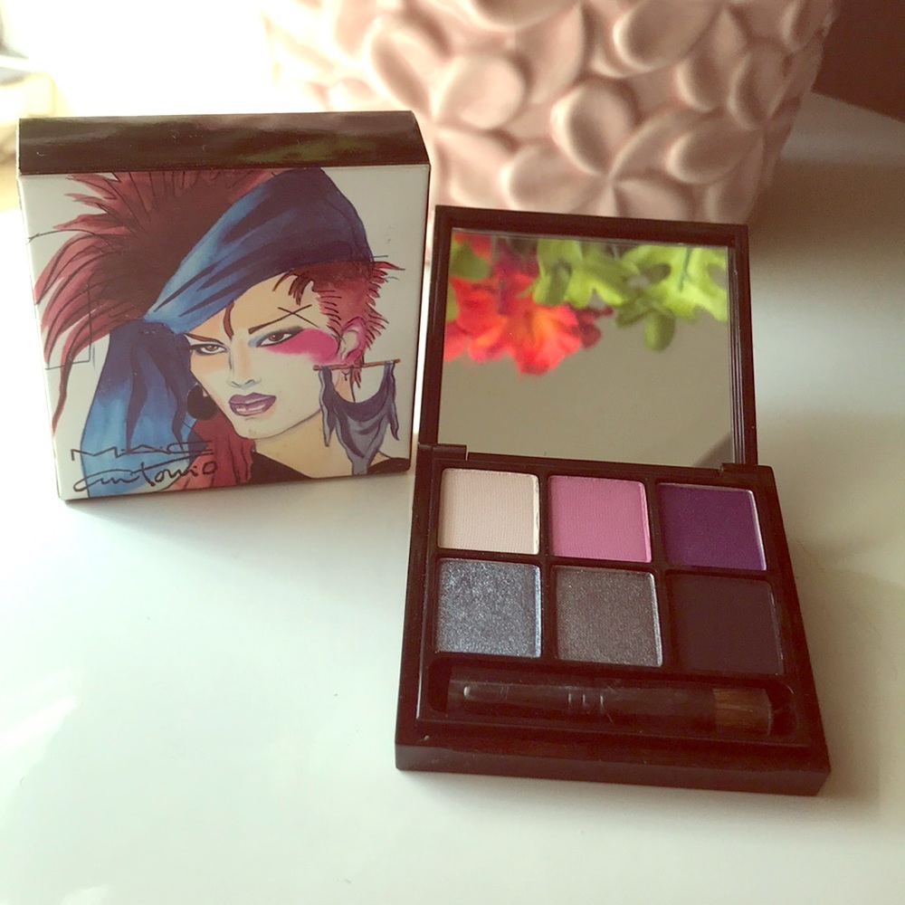 MAC Antonio Lopez 6 Eyes Violet Palette | Limited Edition Discontinued
